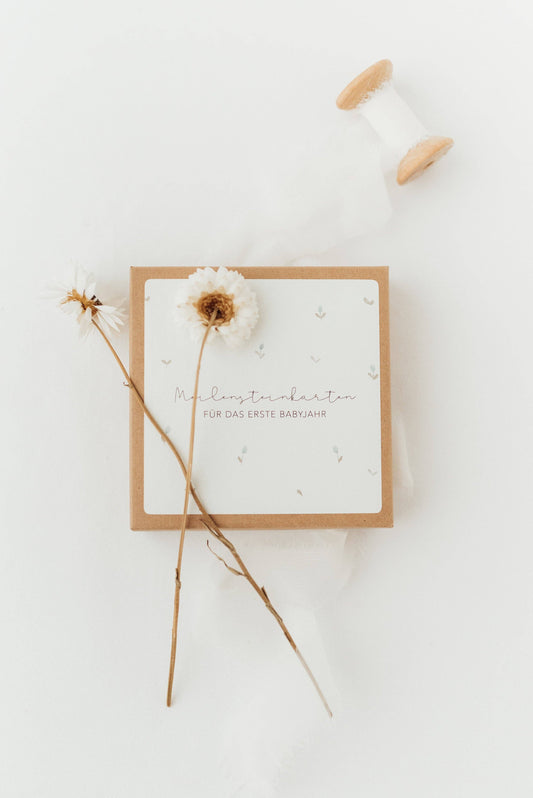 MEILENSTEINKARTEN I ERSTE BABYJAHR I VON HEJ HANNI