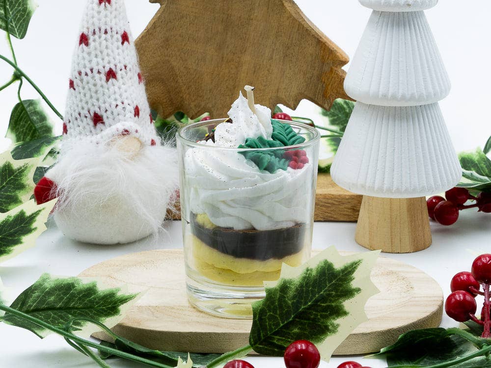 DUFTKERZE I WEIHNACHTSBAUMSTAMM