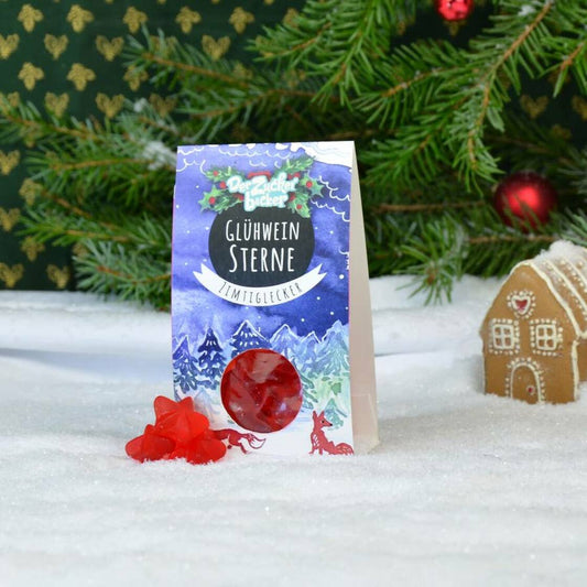 GLÜHWEINSTERNE I WEIHNACHTEN I FRUCHTGUMMI