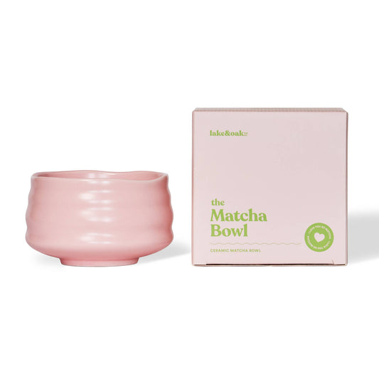 MATCHA SCHALE I ROSA