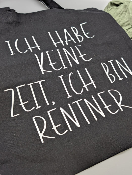 JUTEBEUTEL I ICH HAB KEINE ZEIT ... I VON JENMADE