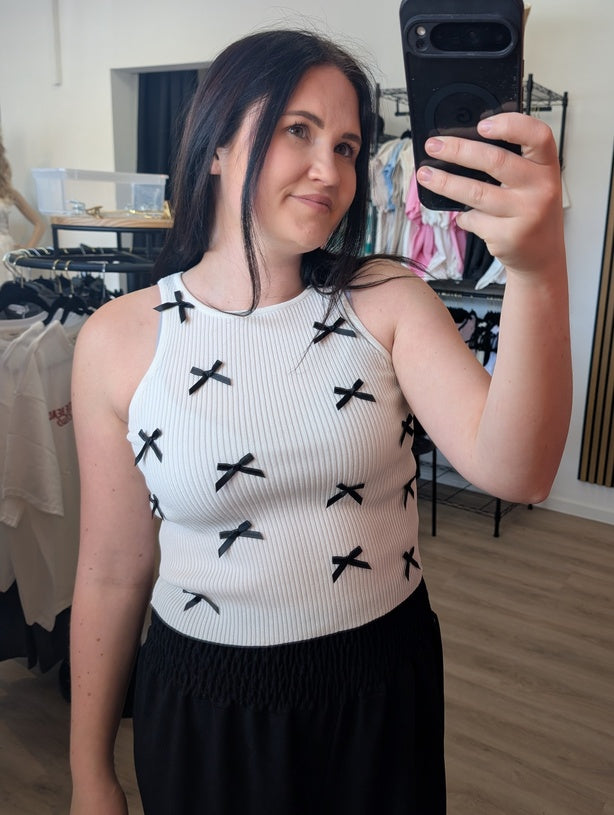 SCHLEIFEN CROP TOP I S/M & M/L