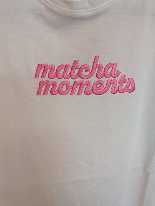 T-SHIRT MATCHA MOMENTS I EINHEITSGRÖßE