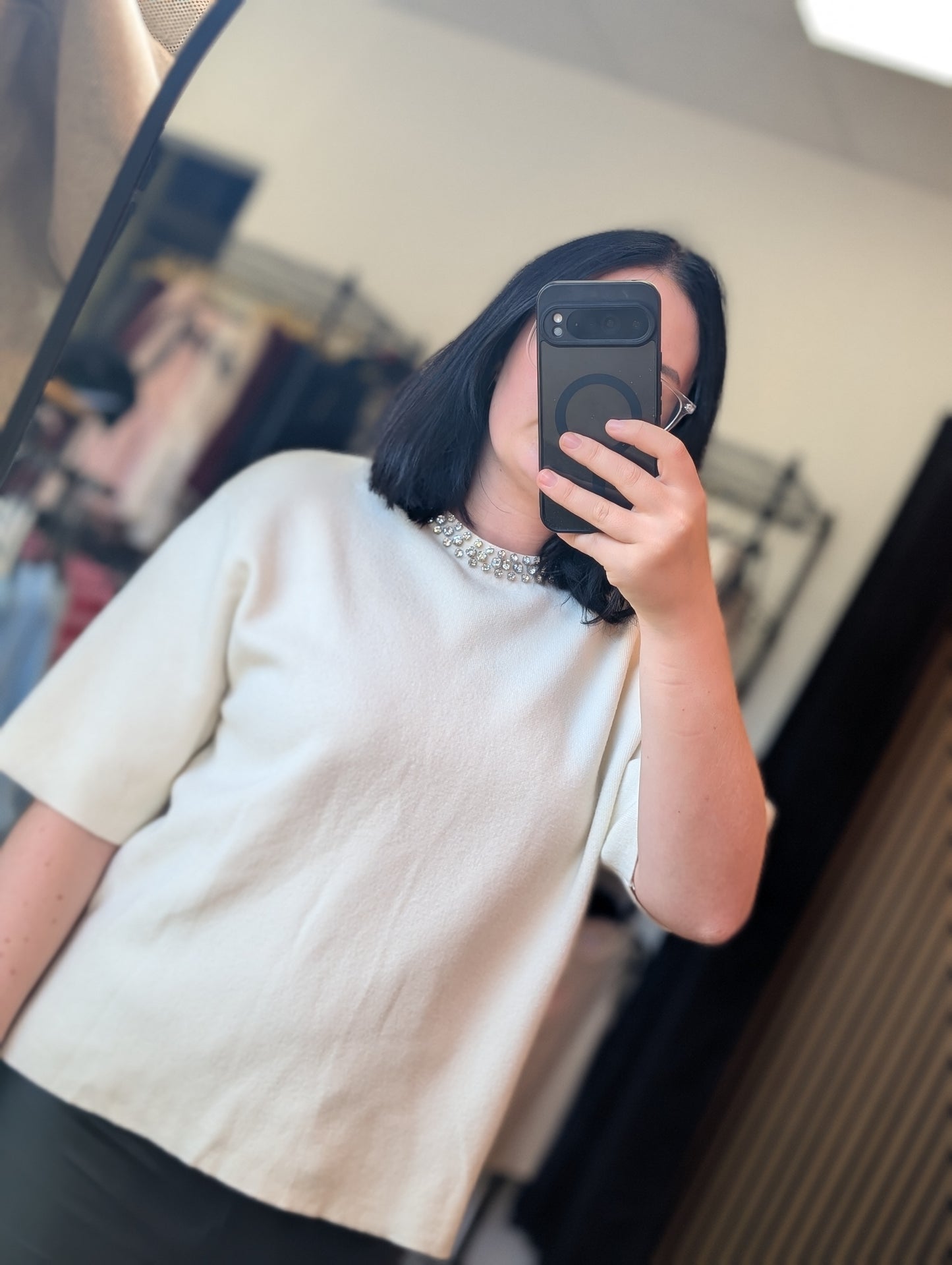 T-SHIRT "SPARKLE COLLAR"