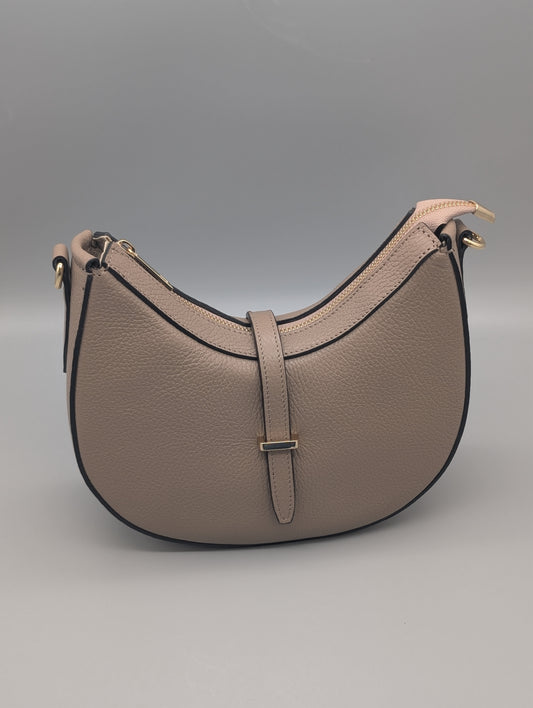 TASCHE "HALF MOON" ECHTLEDER