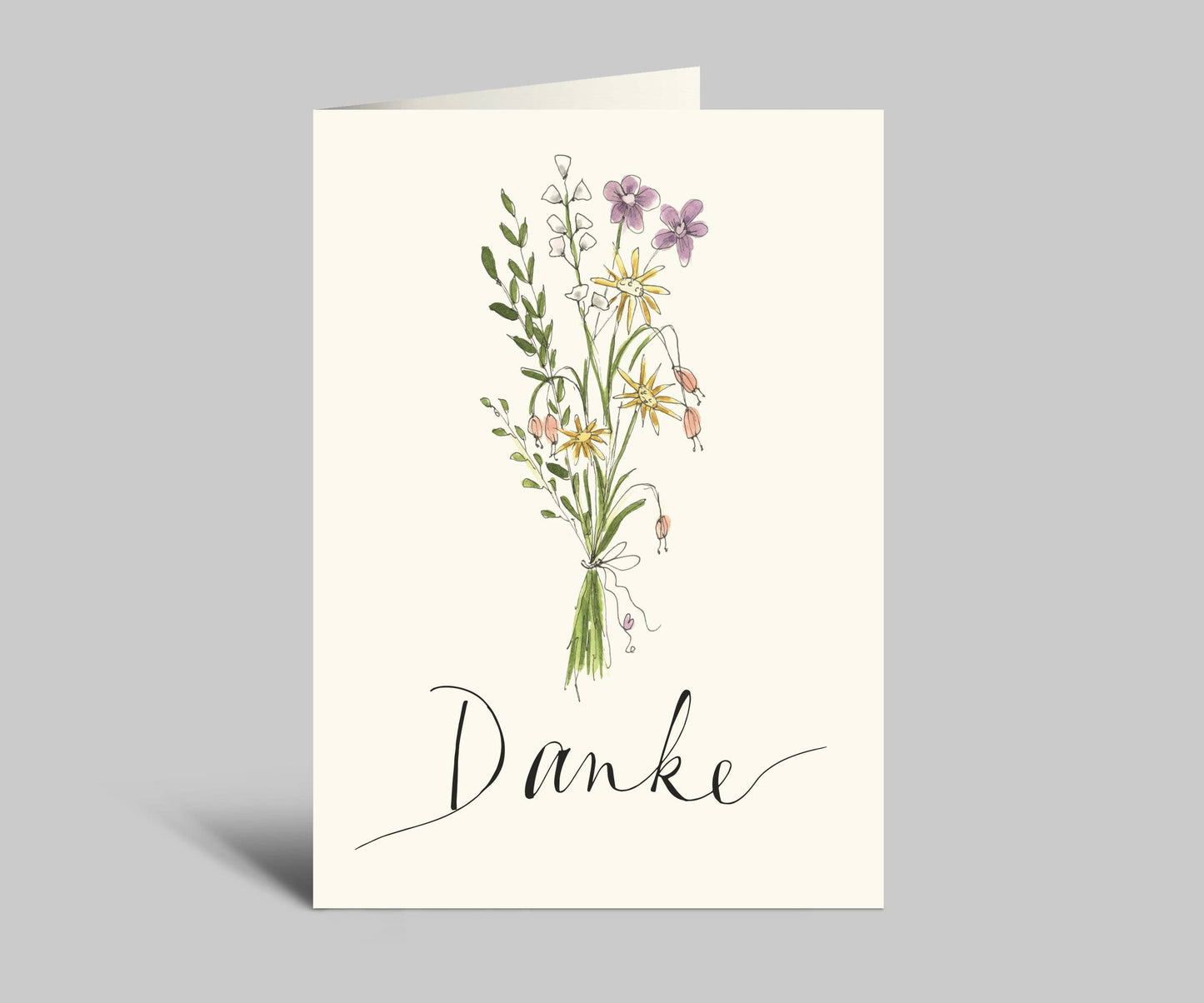 DANKESKARTE | MIT UMSCHLAG