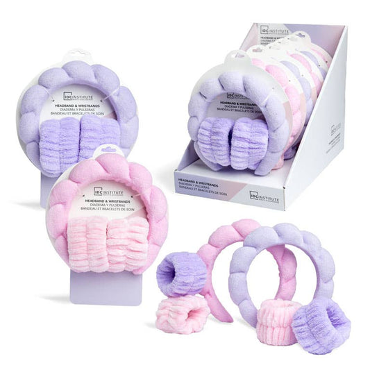 SKINCARE STIRNBAND UND ARMBAND