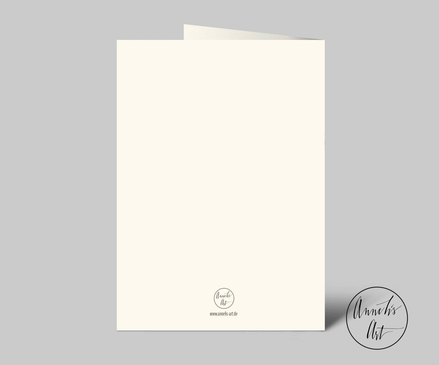 WEIHNACHTSKARTE I ZAUBERHAFTE WEIHNACHTSZEIT I MIT UMSCHLAG