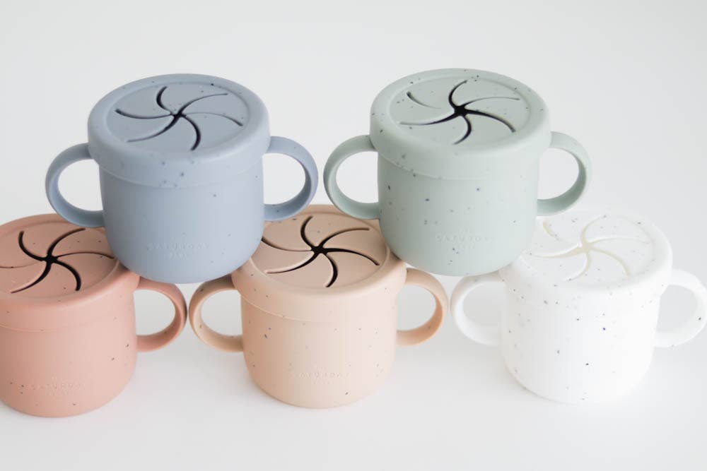 SNACKBECHER I SILIKON I BABY I VON THE SATURDAY BABY