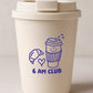 COFFEE TO GO CUP I 6 AM CLUB
