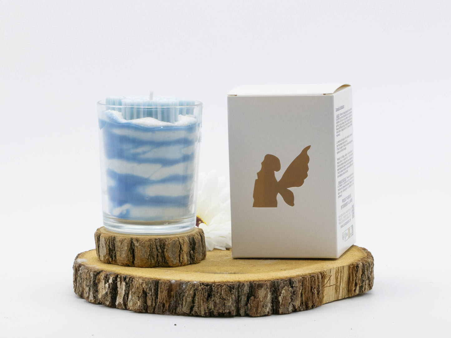 DUFTKERZEN I SCHNEEFLOCKE I SAUBERE WÄSCHE