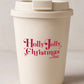 COFFEE TO GO CUP I HOLLY JOLLY CHRISTMAS