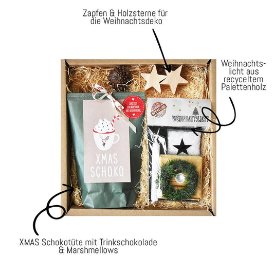 GESCHENKBOX I RENTIER I SCHOKOLADE