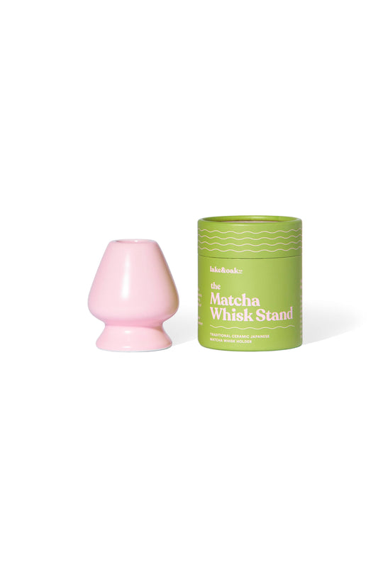 MATCHA BESENSTÄNDER I ROSA