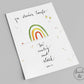 POSTKARTE I TAUFE I VON ANNELIS ART