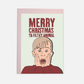 WEIHNACHTSKARTE I MERRY CHRISTMAS I MIT UMSCHLAG
