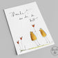 POSTKARTE I DANKE I VON ANNELIS ART