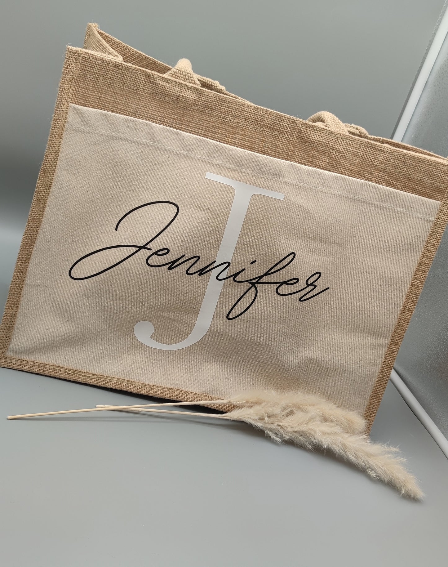 JUTETASCHE I PERSONLISIERT