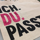 JUTETASCHE I ICH DU PASST I VON JENMADE