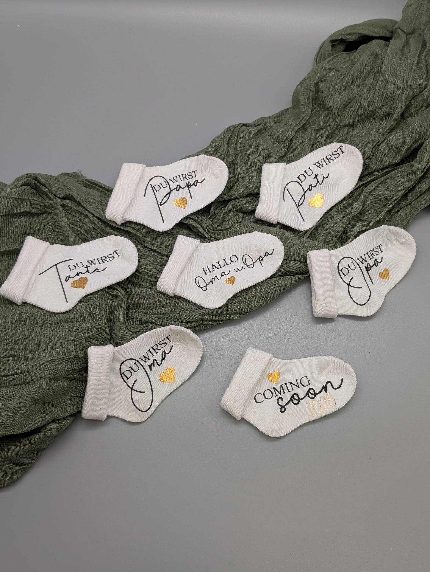 SCHWANGERSCHAFTSVERKÜNDUNG I BABYSOCKEN