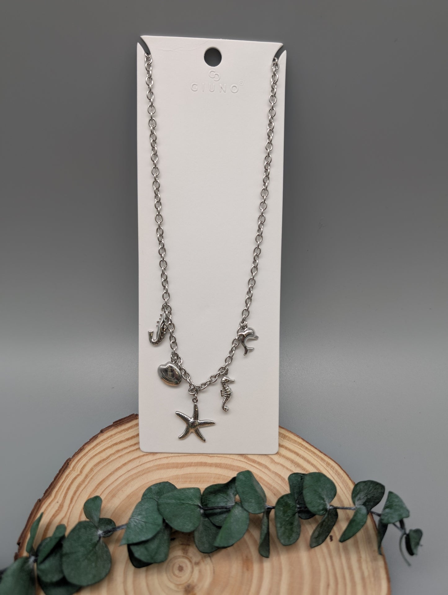 OCEAN KETTE I GOLD UND SILBER
