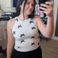 SCHLEIFEN CROP TOP I S/M & M/L