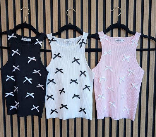 SCHLEIFEN CROP TOP I S/M & M/L