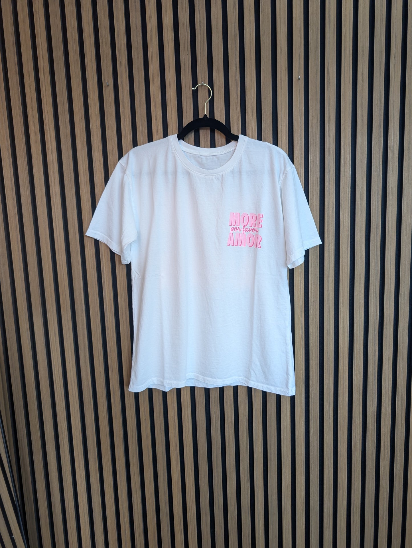 T-SHIRT MORE POR FAVOR AMOR I EINHEITSGRÖßE