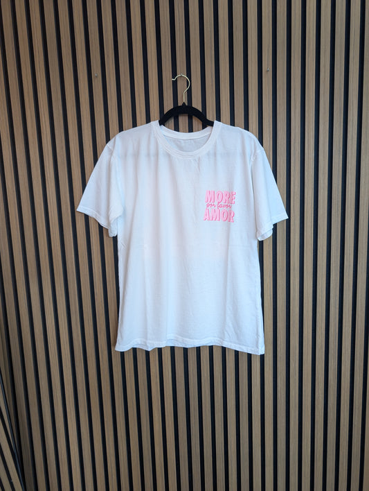 T-SHIRT MORE POR FAVOR AMOR I EINHEITSGRÖßE