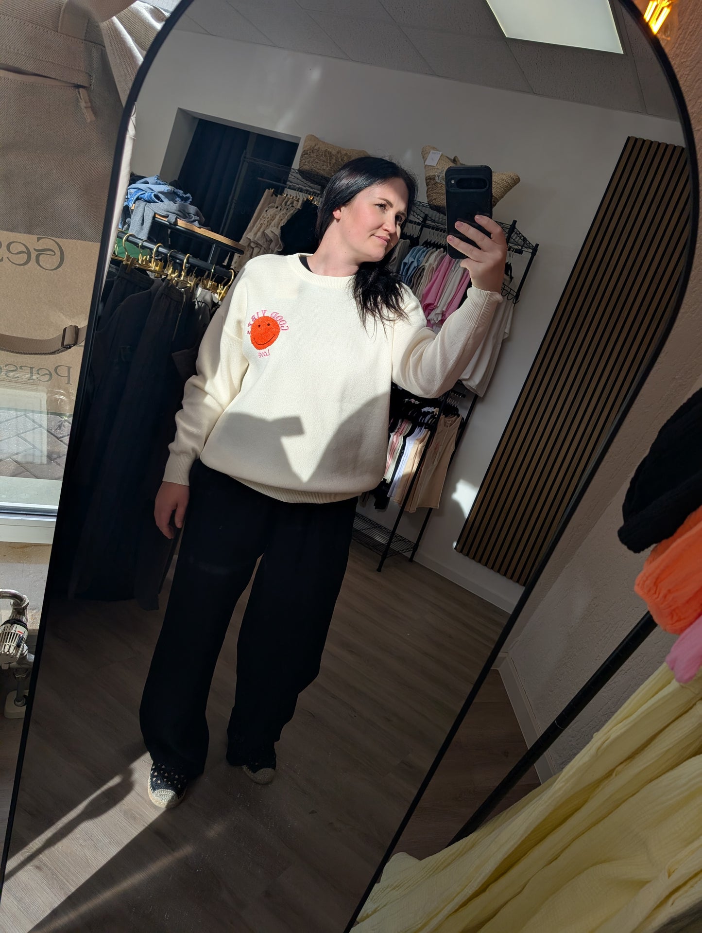 GOOD VIBES PULLOVER I EINHEITSGRÖßE