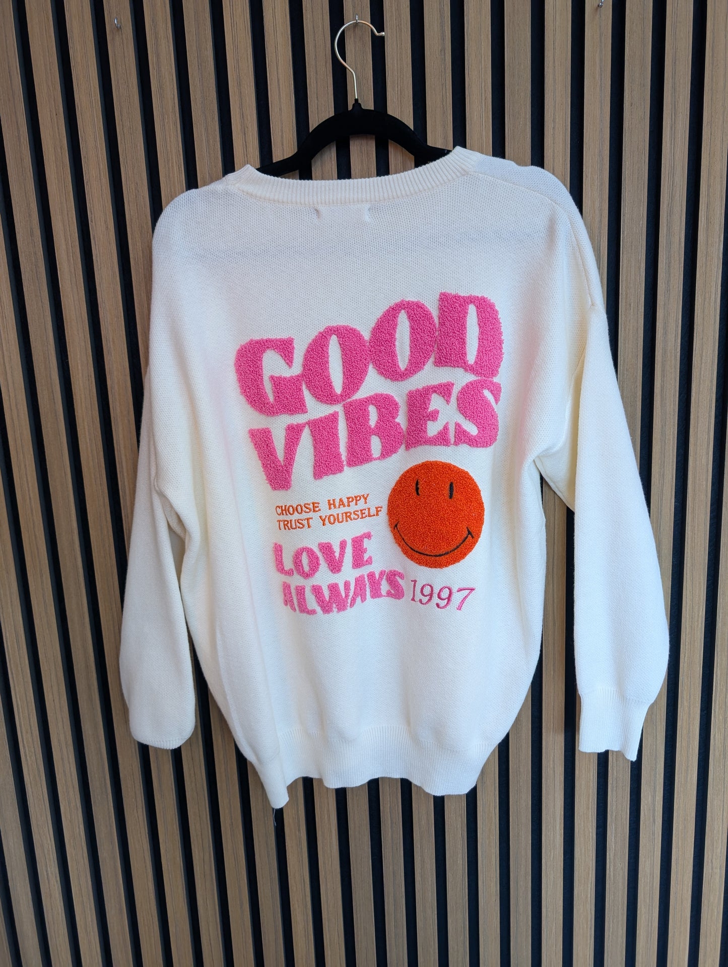 GOOD VIBES PULLOVER I EINHEITSGRÖßE