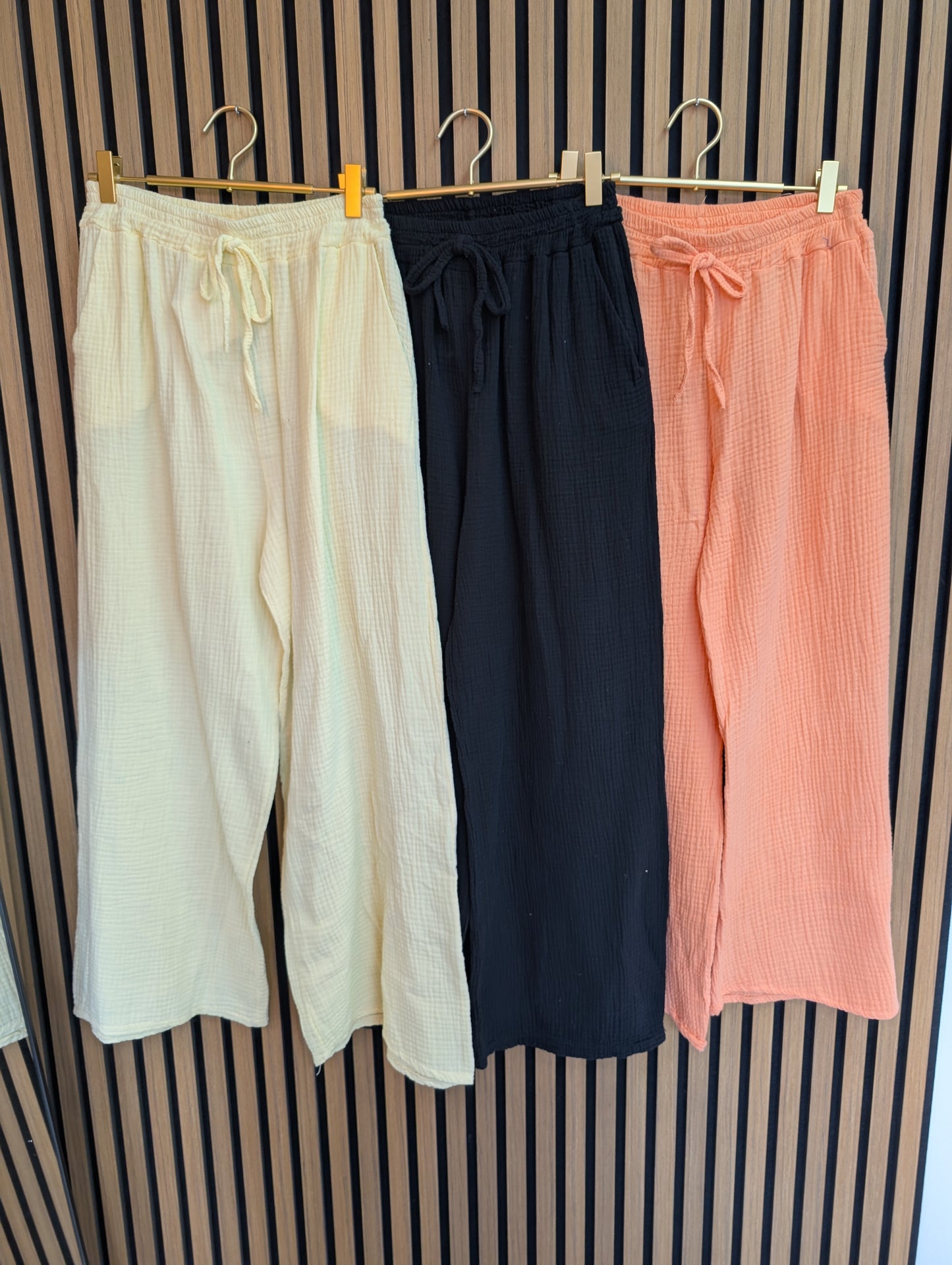 MUSSELIN HOSEN I EINHEITSGRÖßE