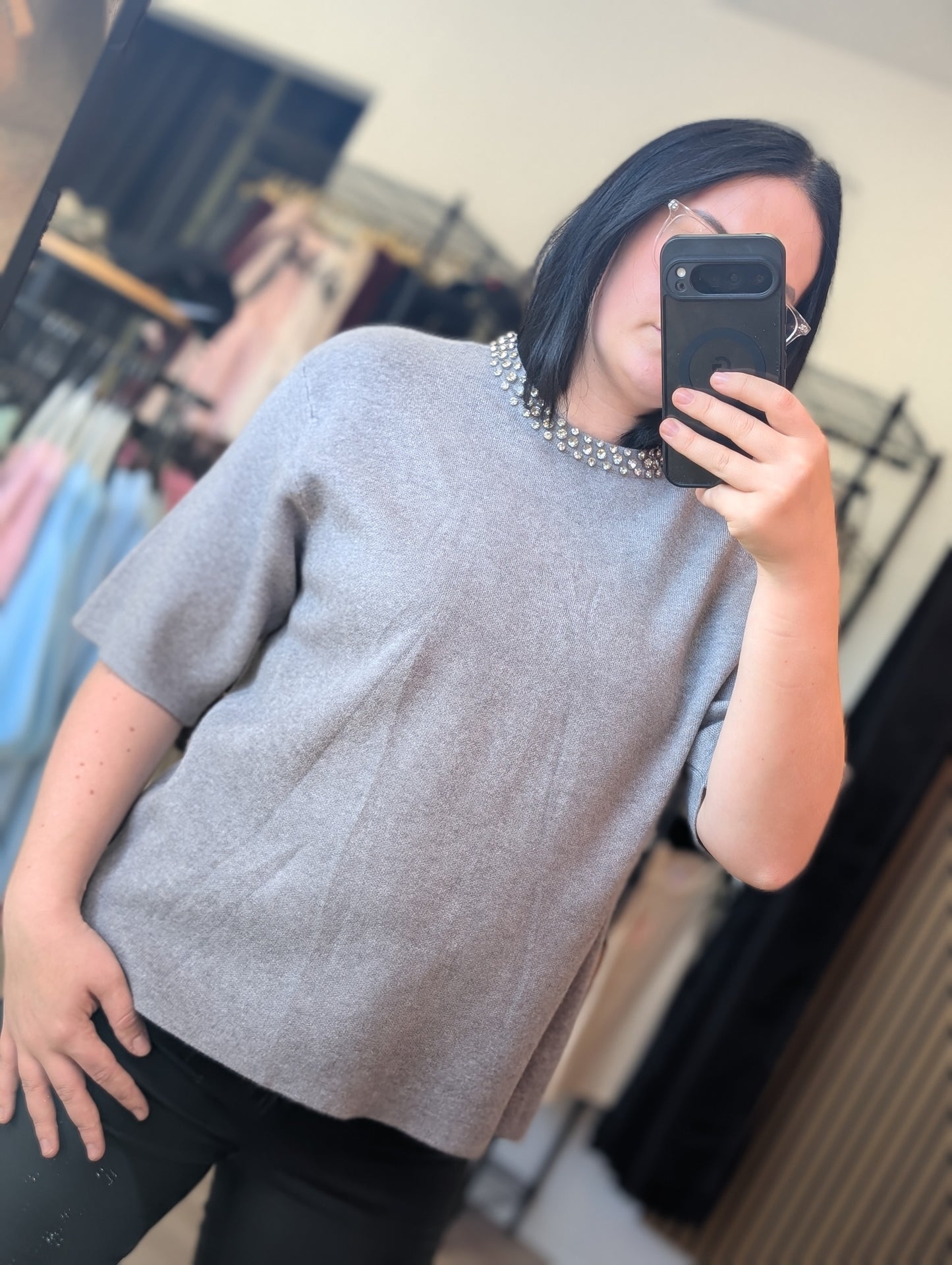 T-SHIRT "SPARKLE COLLAR"