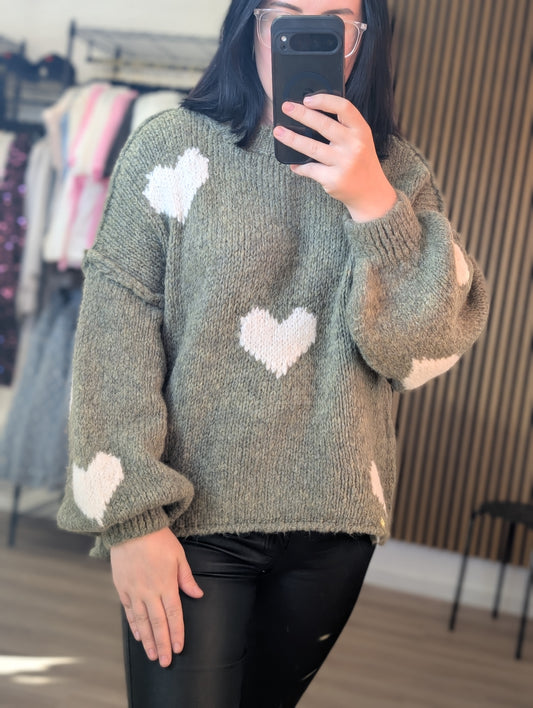 PULLOVER "HEARTBEAT"