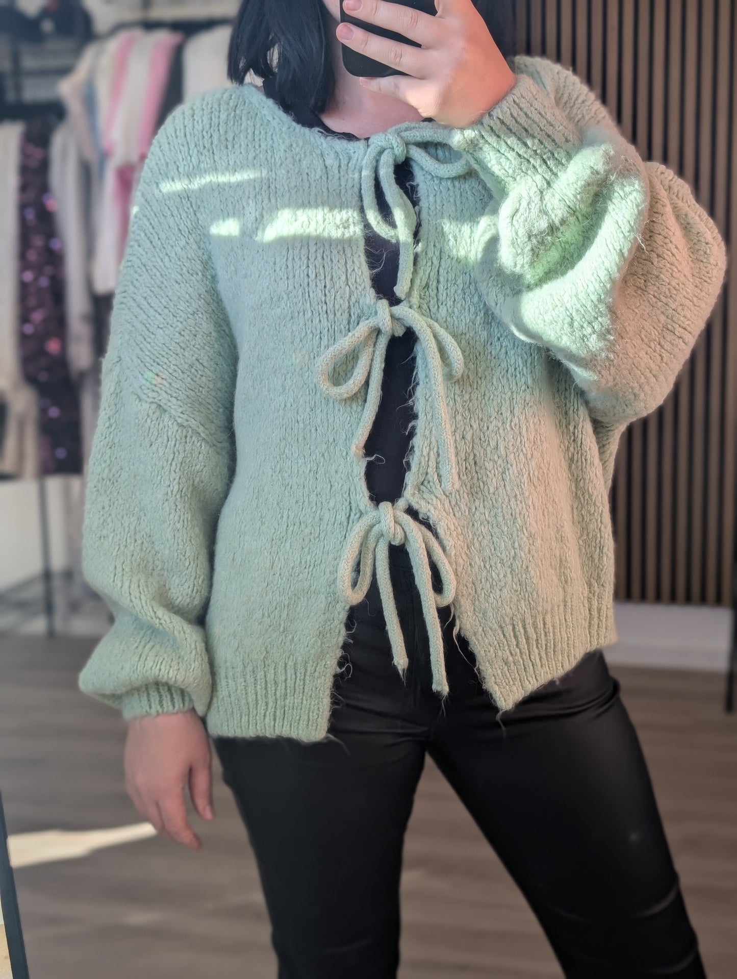 CARDIGAN "BOW-TIE"