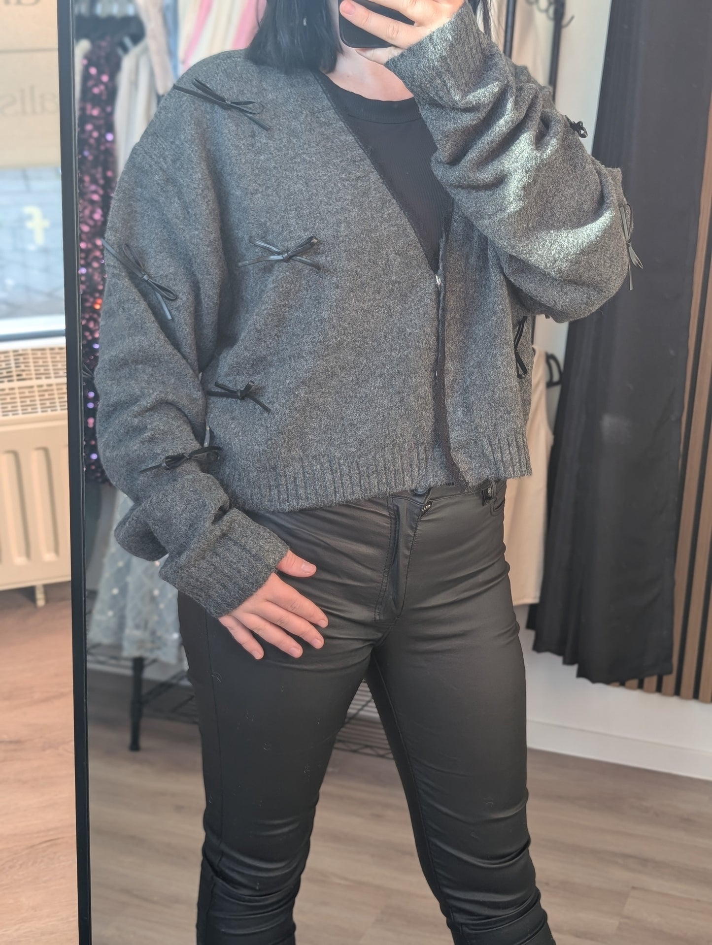 CARDIGAN "LITTLE BOW"