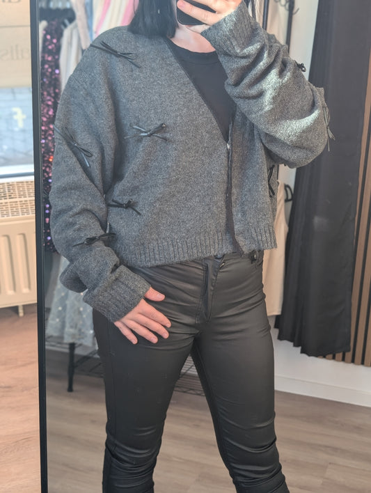 CARDIGAN "LITTLE BOW"